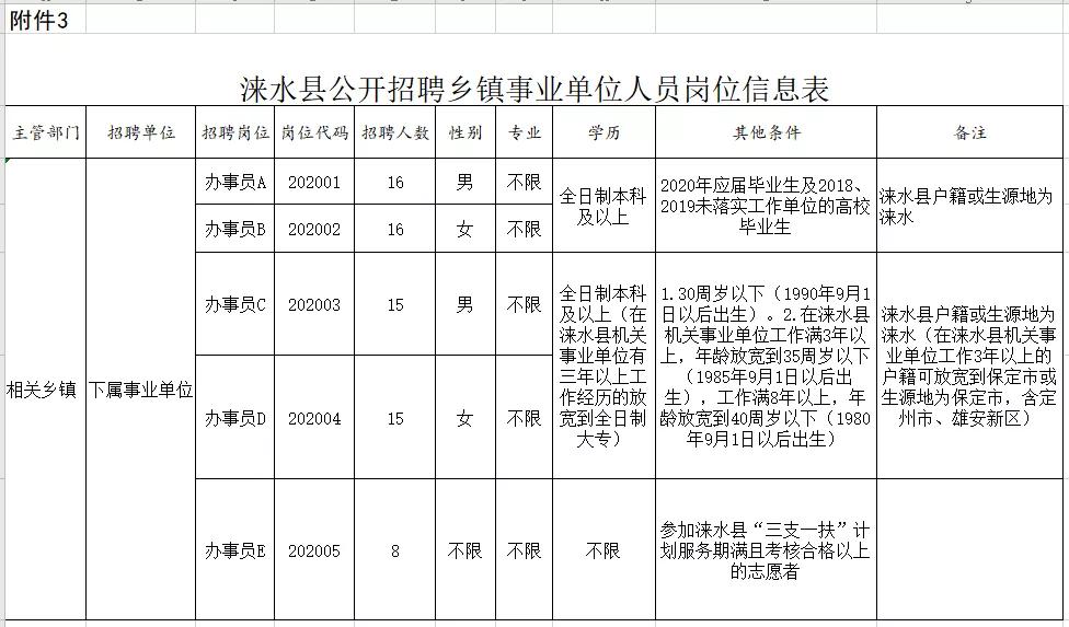 涞水县小学最新招聘概览，岗位、要求及报名信息全解析